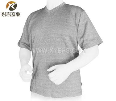 英國進口PPSS防割衣服V領(lǐng)T恤100108